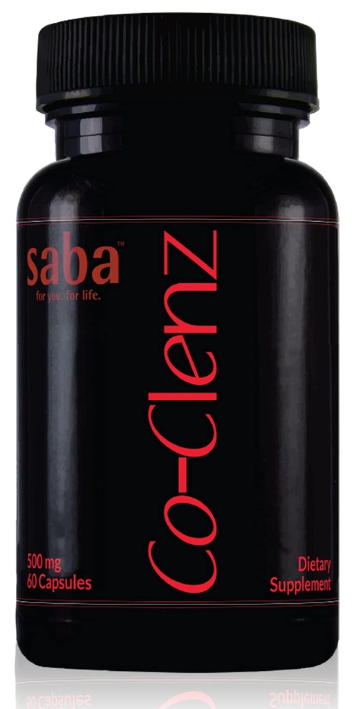 Saba Co-Clenz - Καθαρισμός 5 ημερών για άνδρες & γυναίκες-υποστηρίγματα υγείες κινήσεις του εντέρου-Detox, υγεία του εντέρου, βοηθά δυσκοιλιότητα -30 κάψουλες,