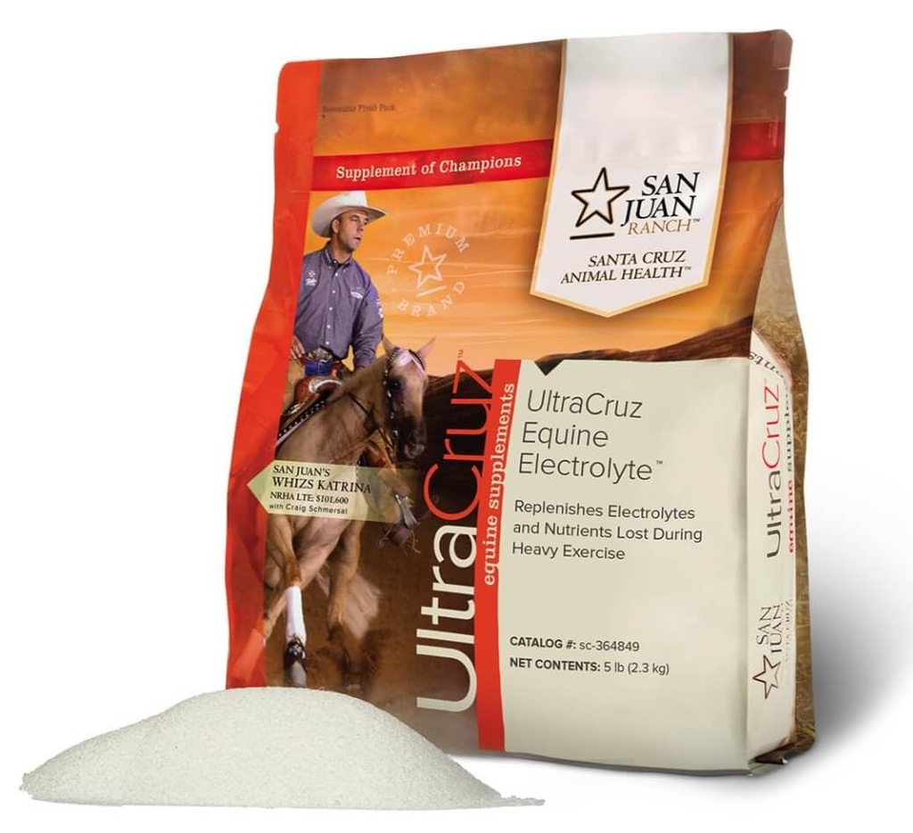 UltraCruz-364849 Equine Electrolyte συμπλήρωμα για τα άλογα, 5 lb, σκόνη (40 ημέρα προσφοράς)