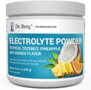 Dr. Berg Zero Sugar Hydration Keto Electrolyte Powder - Ενισχυμένη w/ 1000 mg Κάλιο & Αλάτι Real Ιμαλαΐων (NOT Tropical Coconut, Pineapple & Orange Drink Supplement 50 Servings