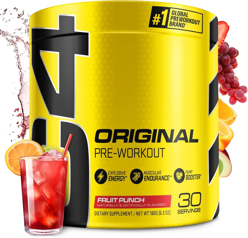 Cellucor C4 Original Pre workout Punch Φρούτων σκόνης 