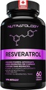 Nutratology Resveratrol συμπλήρωμα- ισχυρό αντιοξειδωτικό συμπλήρωμα - Anti γήρανσης Trans Resveratrol - Αυξάνει την καρδιαγγειακή υγεία, την αναγέννηση κυττάρων και την ανάπτυξη των μαλλιών - 60 κάψουλες - 30 εξυπηρετούν