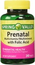 Spring Valley Prenatal Multivitamin, 240 tablets