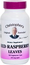 Red Raspberry φύλλα του Christopher - 450 mg - 100 κάψουλες χορτοφάγων