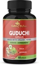 Organic Giloy Guduchi Extract Capsules & Ashwagandha, Licorice, Holy Basil | Immune Booster
