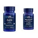 Life Extension Super Ubiquinol CoQ10 Heart Health Cellular Energy 60 Softgels & Macuguard Ocular Support Lutein Zeaxanthin Saffron Astaxanthin Eye Health 60 Count