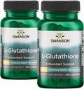 Swanson Amino Acid L- Glutathionone 100 Milligrams 200 Κάψουλες 2 Φιάλες