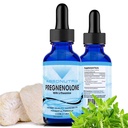 Absonutrix Pregnenolone με L-Theanine Advanced Formula 390 mg, 4 Oz Liquid, 302 Services, Made in USA, Γρήγορη απορρόφηση, Ισχυρά συστατικά ποιότητας, Μη GMO, GMP Certified Facility