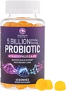 Probiotic Gummies 5 Billion CFU - Daily Probiotic Gummy Supplement for Women, Men & Teens - Natural Digestive Health, “Good” Gut & Immune Support with 6 Pro Biotic Strains - Orange Flavor - 60 Count