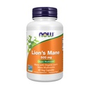 NOW Συμπληρώματα Τροφίμων, Mane 500 mg Lion, Super Mushroom, Made with Organic Lion's Mane Μανιτάρια, 60 κάψουλες Veg