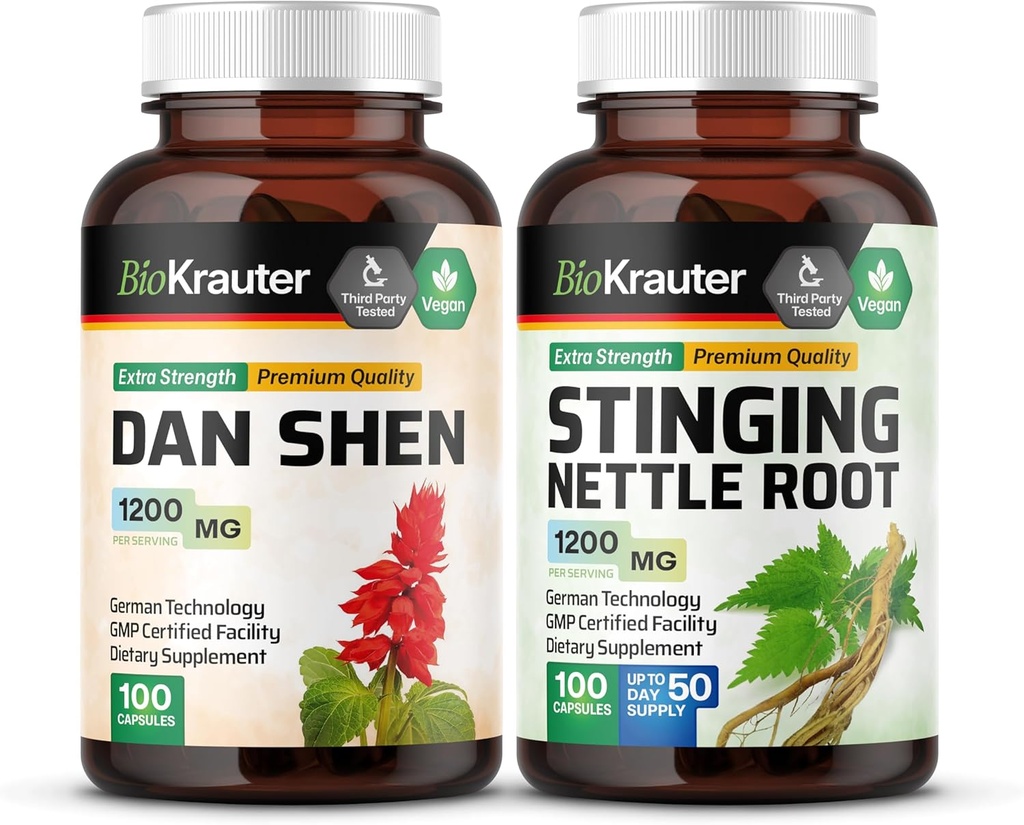 BIO KRAUTER Dan Shen 100 κάψουλες & κρούστα 100 κάψουλες