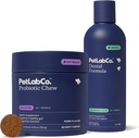 PetLab Co. – Δόντια σκύλου Καθαρισμός & Gut Health Bundle: Dog Dental Formula for Fresh Breath, Healthy Teeth & Gums & Probiotics for Gut Health, Seasonal Allergies, Skin & Ear Yeast