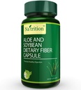 Natrition Aloe Vera Gel Extract Κάψουλες με φυτικές ίνες σόγιας – Best Intestinal Cleanse Supplement – Βελτιώστε την πέψη και την ανακούφιση δυσκοιλιότητας - 80 κάψουλες