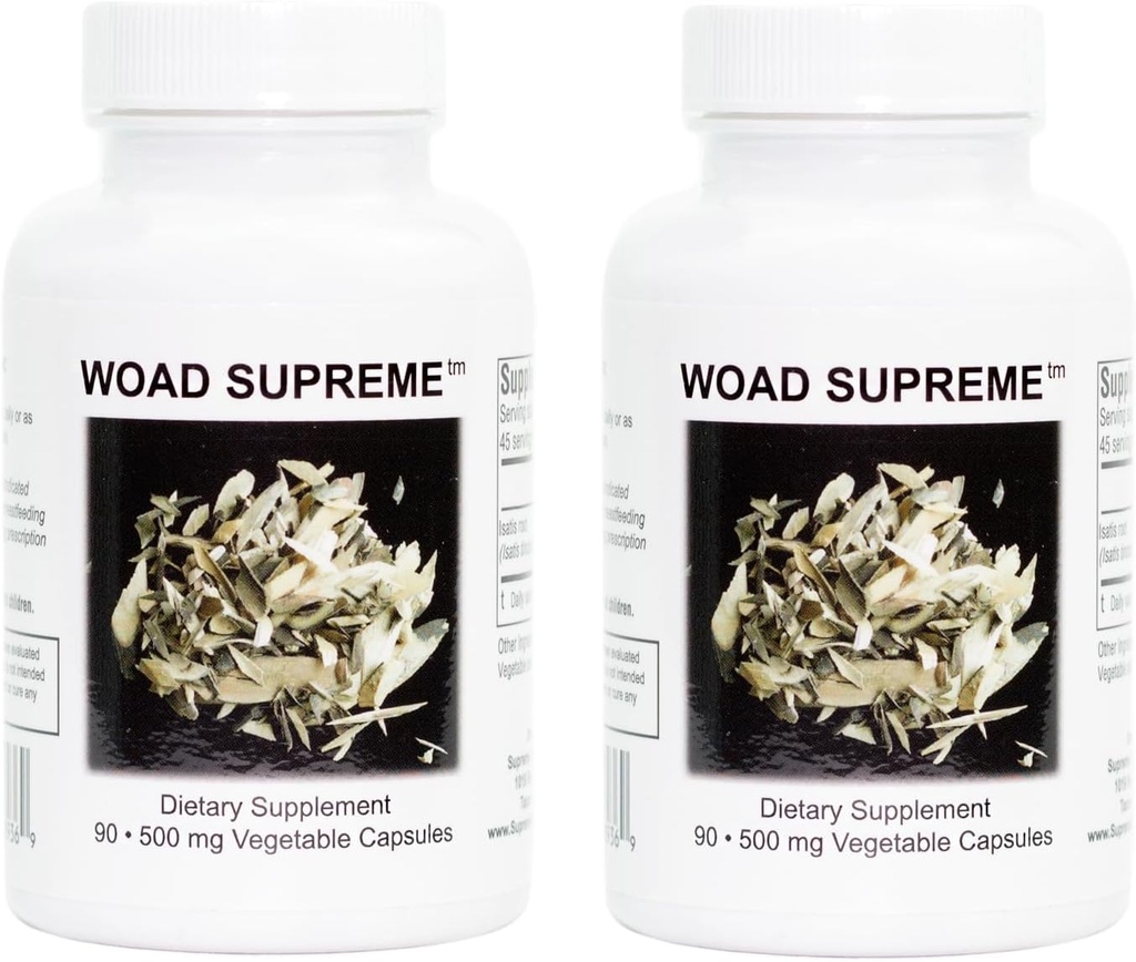 Υπέρτατη Διατροφή Woad Supreme, 90 Αγνή Ρίζα Isatis Κάψουλες Χορτοφαγική