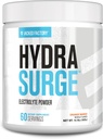 Jacked Factory HYDRASURGE Ηλεκτρολυτική σκόνη - Συμπλήρωμα ενυδάτωσης με βασικά ορυκτά, αλάτι της θάλασσας των Ιμαλαΐων, νερό καρύδας - Κετό Φιλικό, ζάχαρη δωρεάν, φυσικά ζαχαρούχο - 60 εξυπηρετούν, πορτοκαλί μάνγκο