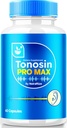 NutraRize Tonosin Pro Max Κάψουλες, Επίσημη φόρμουλα για την υγεία του αυτιού, All-Φυσικό συμπλήρωμα για την προώθηση της εσωτερικής υγείας του αυτιού, Premium υποστήριξη της ακοής, TonosinProMax Κριτικές (60 κάψουλες)