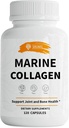 SIRUNES Marine Collagen Peptides, 120 Κάψουλες - Fish Collagen Συμπληρώματα για τις γυναίκες, Μεγάλη για τα μαλλιά, δέρμα, νύχια, αρθρώσεις & οστά - Made in USA