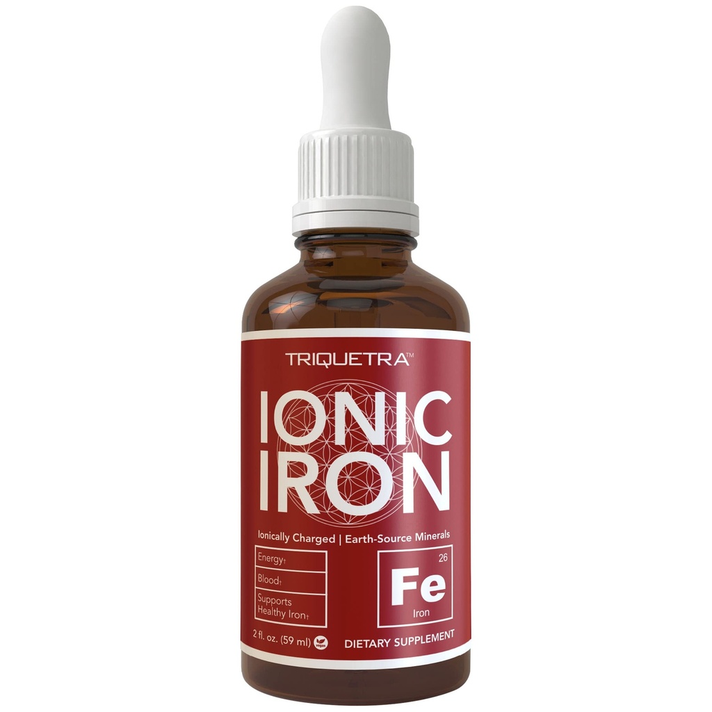 Ionic Liquid Iron Supplement (236 Servings) – Υψηλότερο ποσοστό απορρόφησης Επιτρέπει τη Μικρότερη Δόση & Λιγότερα Θέματα Στομάχου - Μη-Flavored, Vegan, Ιονικά Φορτισμένα, Χερσαία Ορυκτά
