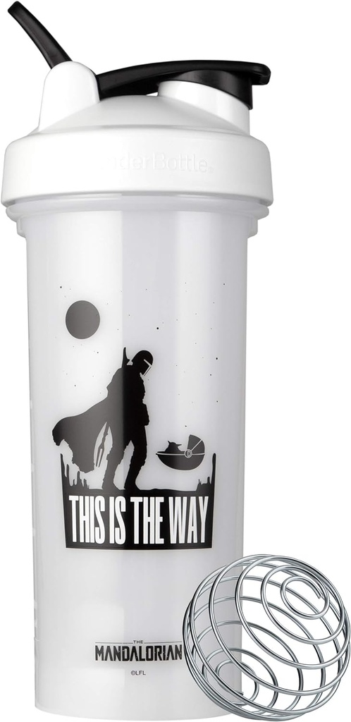 BlenderBottle Star Wars Shaker Μπουκάλι Pro Series Ιδανικό για την πρωτεΐνη Shakes και προ προπόνηση, 28-Ounce, Αυτός είναι ο τρόπος