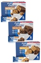 Pure Protein Bars, High Protein, Nutritious Snacks to Support Energy, Low Sugar, Gluten Free, Guilt Free Variety Pack (Cookie Dough/Choc Caramel/Peanut Butter Cup), 1,76 oz, Pack of 18
