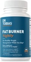 Dr. Tobias Fat Burner Nightly, Night Time Μεταβολική υποστήριξη με το εκχύλισμα λευκού νεφρικού φασολιού, Ashwagandha Root, Green Coffee Bean Extract & Melatonin, Non-GMO, 60 κάψουλες (30 ημέρες προσφοράς)