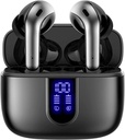 TAGRY Bluetooth Ακουστικά True Wireless Earbuds 60H Playback LED Power Display Ακουστικά με Ασύρματη Θήκη Φόρτισης IPX5 Αδιάβροχα μπουμπούκια Ear in-Ear με μικρόφωνο για TV Smart Phone Laptop Computer Sports