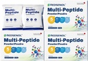 Multi-Peptide Powder, 5 Small-Molecule Protein Peptides: Soy, Ovalbumin, Whey, Sea Cucumber and Shiitake Peptides,100% Absorption, 62% Protein, Omega 3 &6, Vitamins & Minerals (3 Boxes)