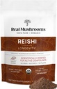 Real Mushrooms Reishi Mushroom Powder - Picked Organic Mushroom Extracts - Red Reishi for Tranquil Daily Wellness with Επαληθευμένο Beta Glucans Vegan, Non-GMO, No Grain Fillers, 100 Servings