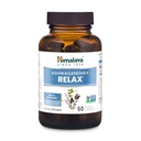 Himalaya Ashwagandha+ Χαλαρώστε, με GABA, Ιερό Βασίλειο & Χαμομήλι για Αναστοιχειοθέτηση, Χαλάρωση & Άγχος Ανακούφιση, Vegan, Χωρίς Γλουτένη, 540 mg, 60 κάψουλες χορτοφάγων, 1 μήνας Προσφορά
