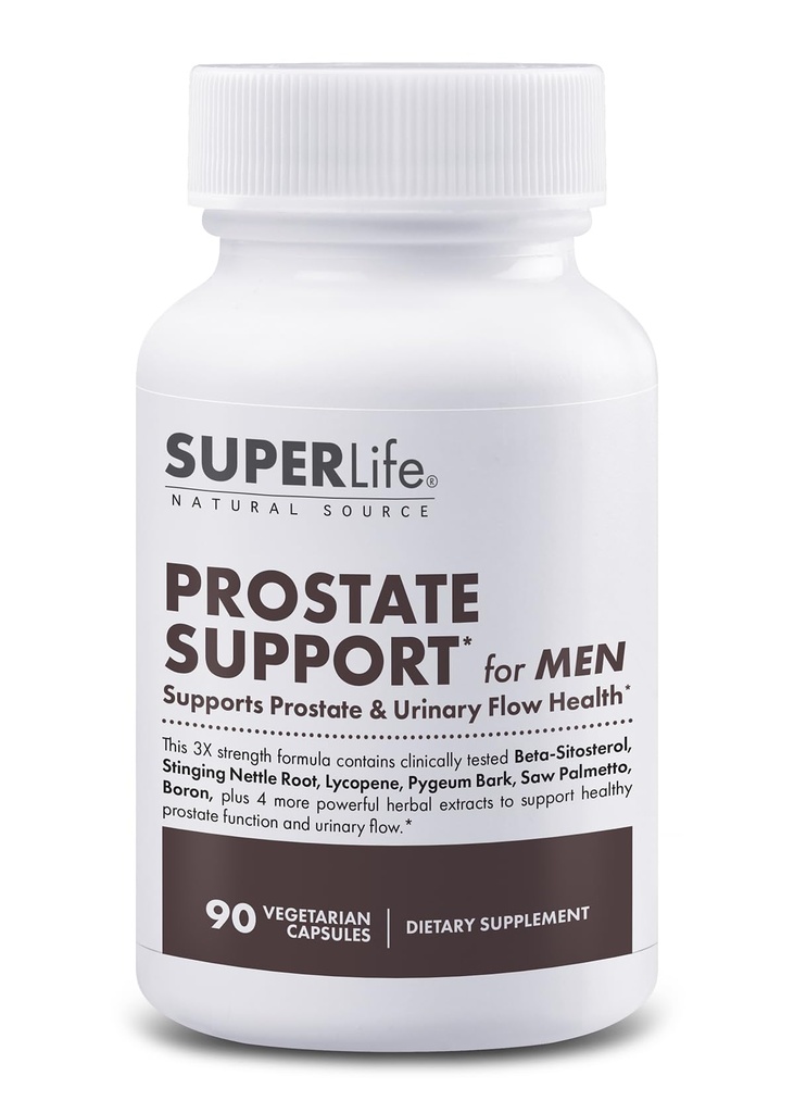 Fresh Start Prostate Support - 3X δύναμη με Beta σιτοστερόλη, πριονισμένο Palmetto, Nettle & Pygeum Bark Extracts 