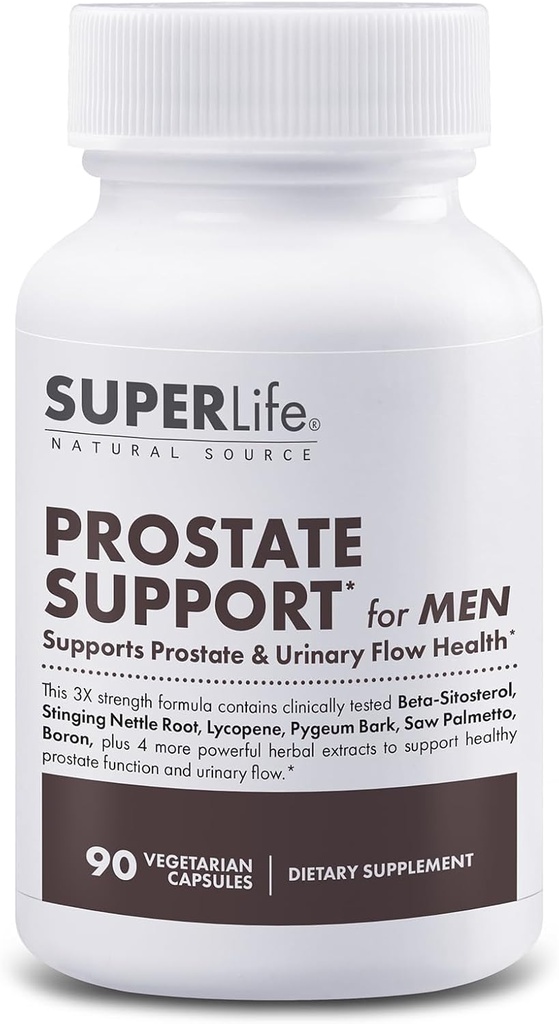 Fresh Start Prostate Support - 3X δύναμη με Beta σιτοστερόλη, πριονισμένο Palmetto, Nettle & Pygeum Bark Extracts 