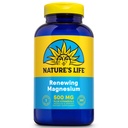 Natures Life Renewing Magnesium 500 mg - Κιτρικό, Μηλεϊνικό, Οξείδιο και Βιταμίνη Β-6 - Υποστήριξη μυών και νεύρων - Εργαστήριο Επαληθευμένο (250 μερίδες, 250 VegCaps)