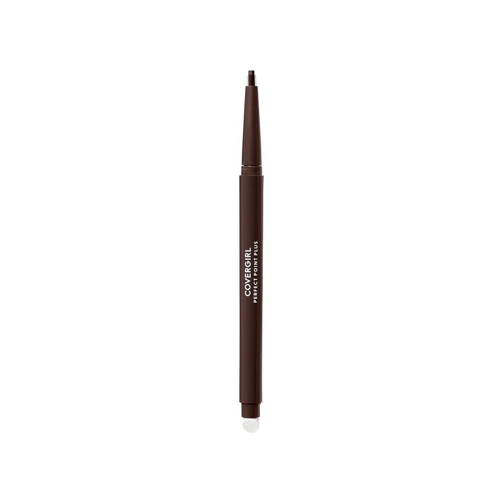 CoverGirl Perfect Point Plus μολύβι Eyeliner, Espresso, Long-Lasting, Versatile Brown Eyeliner, Μαλακή Smudging Tip, Δεν χρειάζεται σκλήρυνση, Συσκευασία του 1