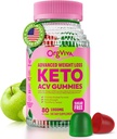 Keto Acv Gummies for Advanced Weight Loss: Μηλίτης Μηλίτη Ξίδι με Βιταμίνες για την υποστήριξη της Διέγερσης, Μεταβολισμού, & Ανοσοποιητικής Υγείας - Χωρίς ζάχαρη 80 ct