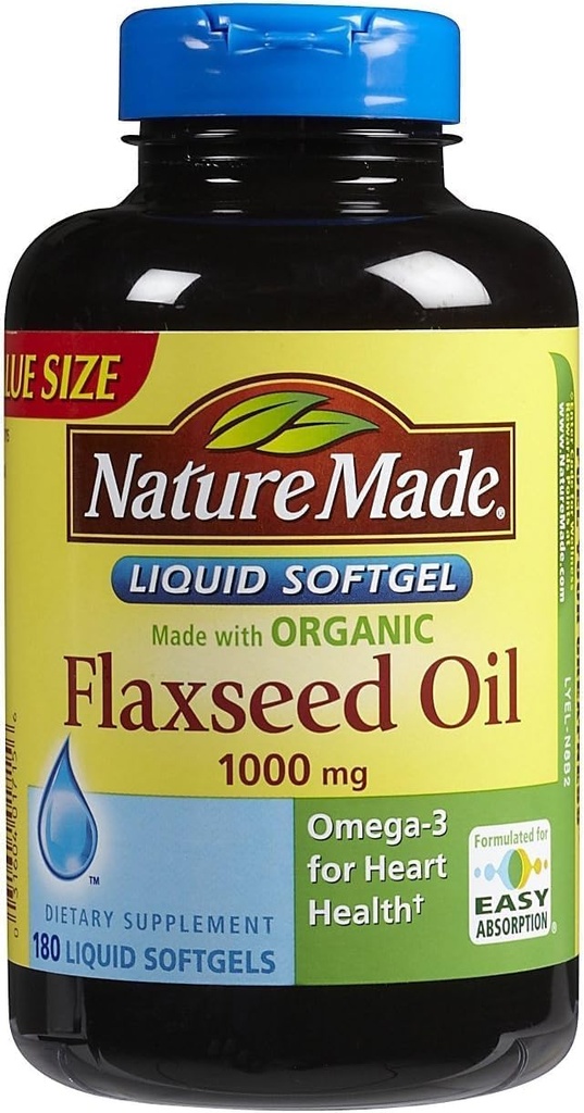 Έλαιο λιναρόσπορου 1000 mg Softgels