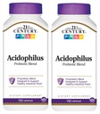 Κάψουλες προβιοτικού μείγματος 21ου αιώνα Acidophilus, 150- Count (πακέτο του 2)