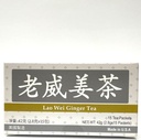 Ginger Tea Herbal Supplement Helps for Control Inflammation & Reduce Nausea, Increase Energy & Antioxidant Level 15 Bags Made in USA
