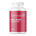 Γιορτάστε Βιταμίνες Multi ADEK, Iron Free – Daily Bariatric Multivitamin, High Level of Vitamins A, D, E, K & B12 for Duodenal Switch Surgery Aσθενείς (180 Κάψουλες)