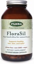 Χλωρίδα - FloraSil Silica συμπλήρωμα - Φυσική υποστήριξη ομορφιάς - Υποστηρίζει τα μαλλιά, το δέρμα, τα νύχια και την δύναμη των οστών - Φυτική πυριτία από εκχύλισμα αλογοουρά - Vegan - 180 κάψουλες (180 εξυπηρετούν)