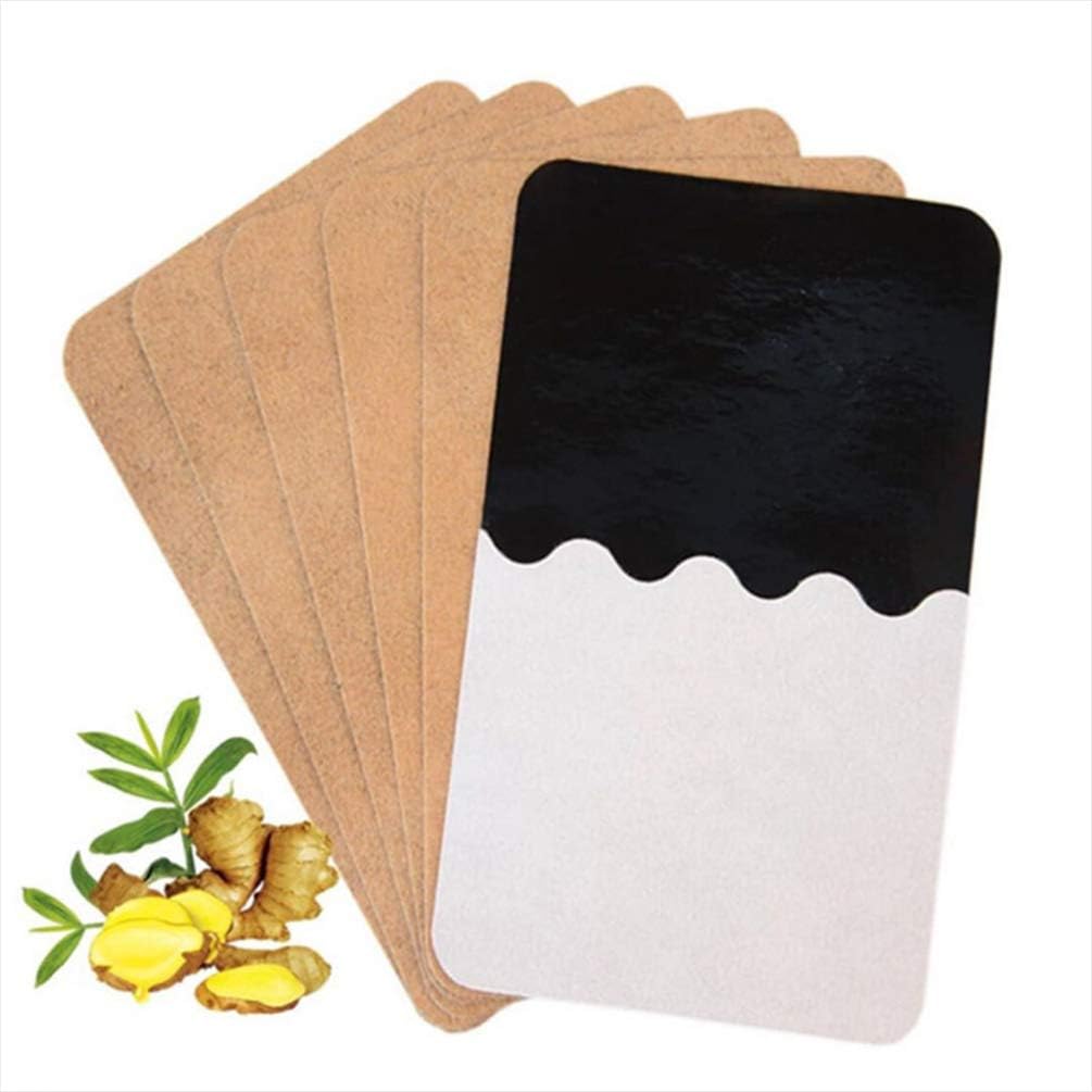 100 πακέτα Ginger Pad για τον πόνο Ginger Pad Βότανο Ginger Patches Κινέζικα Nature Blood Circulation Pads για το γόνατο Cervical Vertebra Joint
