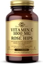 Solgar Vitamin C 1000 mg με Rose Hips - 100 δισκία - Αντιοξειδωτική & Ανοσολογική Υποστήριξη - Μη ΓΤΟ, Vegan, Χωρίς Γλουτένη, Χωρίς Γαλακτοκομικά, Kosher - 100 Σερβιέτες