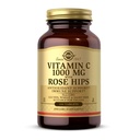 Solgar Vitamin C 1000 mg με Rose Hips - 100 δισκία - Αντιοξειδωτική & Ανοσολογική Υποστήριξη - Μη ΓΤΟ, Vegan, Χωρίς Γλουτένη, Χωρίς Γαλακτοκομικά, Kosher - 100 Σερβιέτες