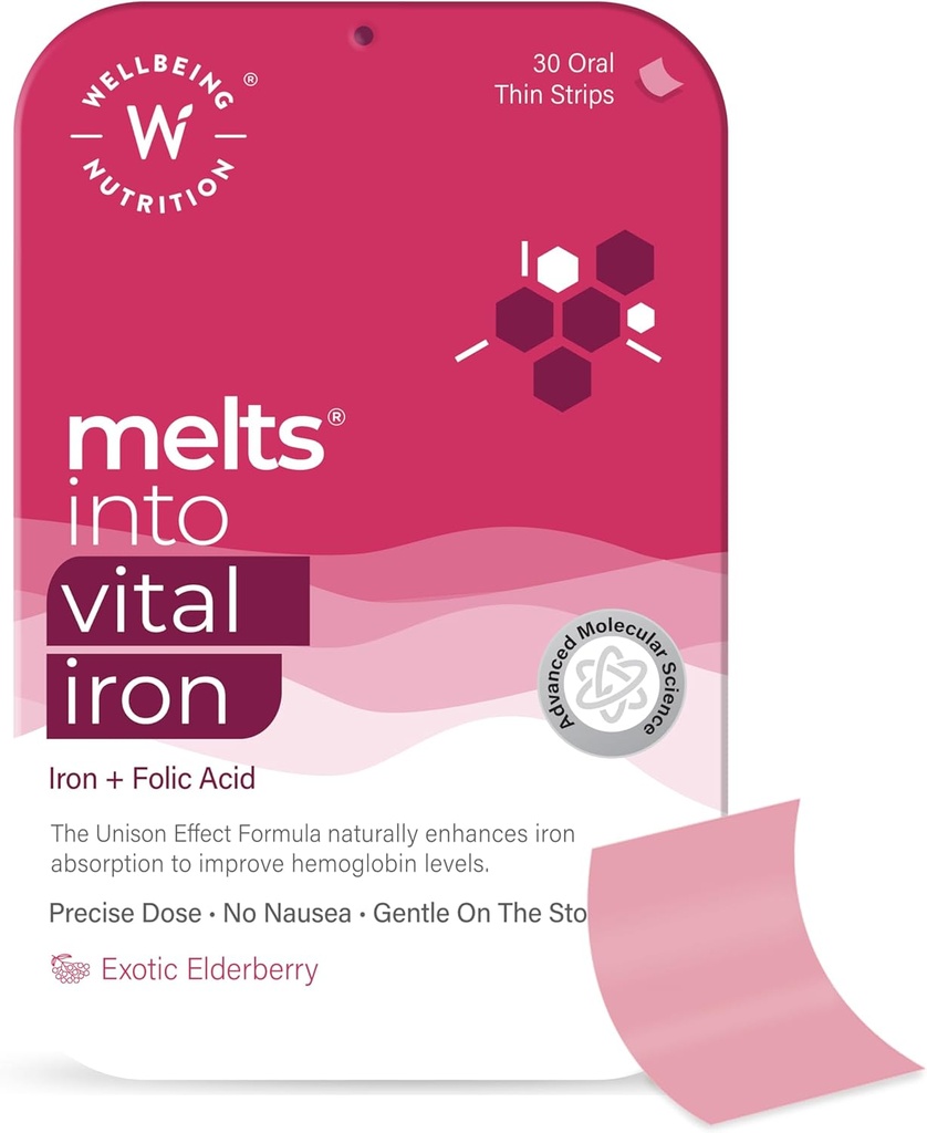 WELBEING NUTRITION Λιώνει Nano Iron 