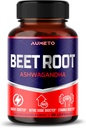 Κάψουλες ρίζας τεύτλων με Ashwagandha – Υποστηρίξτε την ενέργεια, την αντοχή και την απόδοση – 90 Count (Pack of 1)