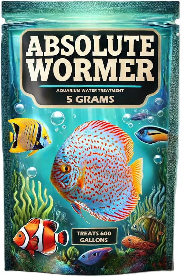 Γλυκό νερό και Saltwater Fish Powder Φάρμακο. με παράσιτα και Φλουκς. (5G - Θεραπείες 600 GALLONS)