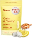 NeuroGum Calm & Clarity Μέντες (Μέλι λεμόνι, 90 κομμάτια) 