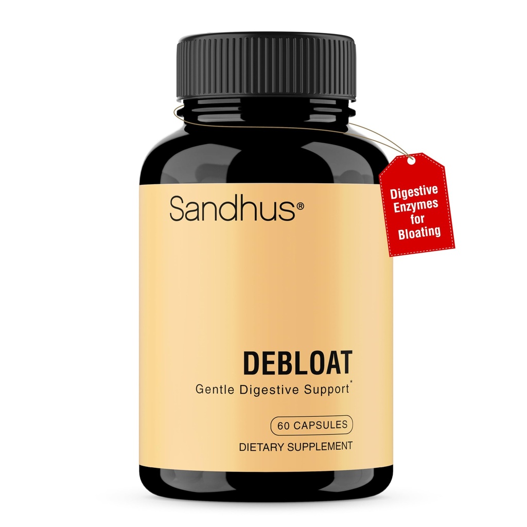 Sandhu's Debloat Digestive Enzymes Κάψουλες 