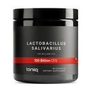100 δισεκατομμύρια CFU Lactobacillus Salivarius Probiotic - Highest Επαληθευμένο CFU Count - Third-party Lab Tested for Potency - 60 Vegetarian Caps - 30 Servings - TQ Επαληθευμένο