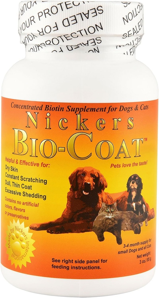 Bio Coat συμπυκνωμένο συμπλήρωμα βιοτίνης - 3 oz