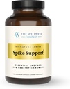 The Wellness Company Spike Support - Detox, Ανοσοποιητική Υγεία, Ροή αίματος, Αντι-Clotting - Nattokinase, Dandelion Root, & Black Sativa 