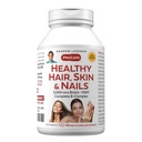 ANDREW LESSMAN Healthy Hair, Skin and Nails 60 Capsules - 3000 mcg High Bioactivity Biotin, B-Complex. Promotes Beautiful Skin, Strong Nails. No Additives Hair Growth Vitamins Biotin Supplement